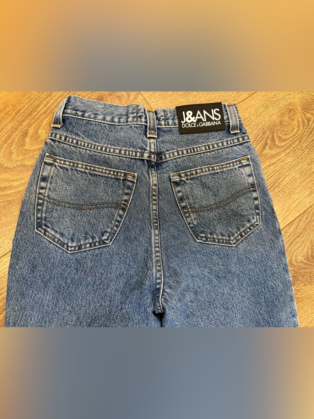 Dolce & Gabbana J&ANS High-Waist Blue Denim Skinny Jeans sz 24